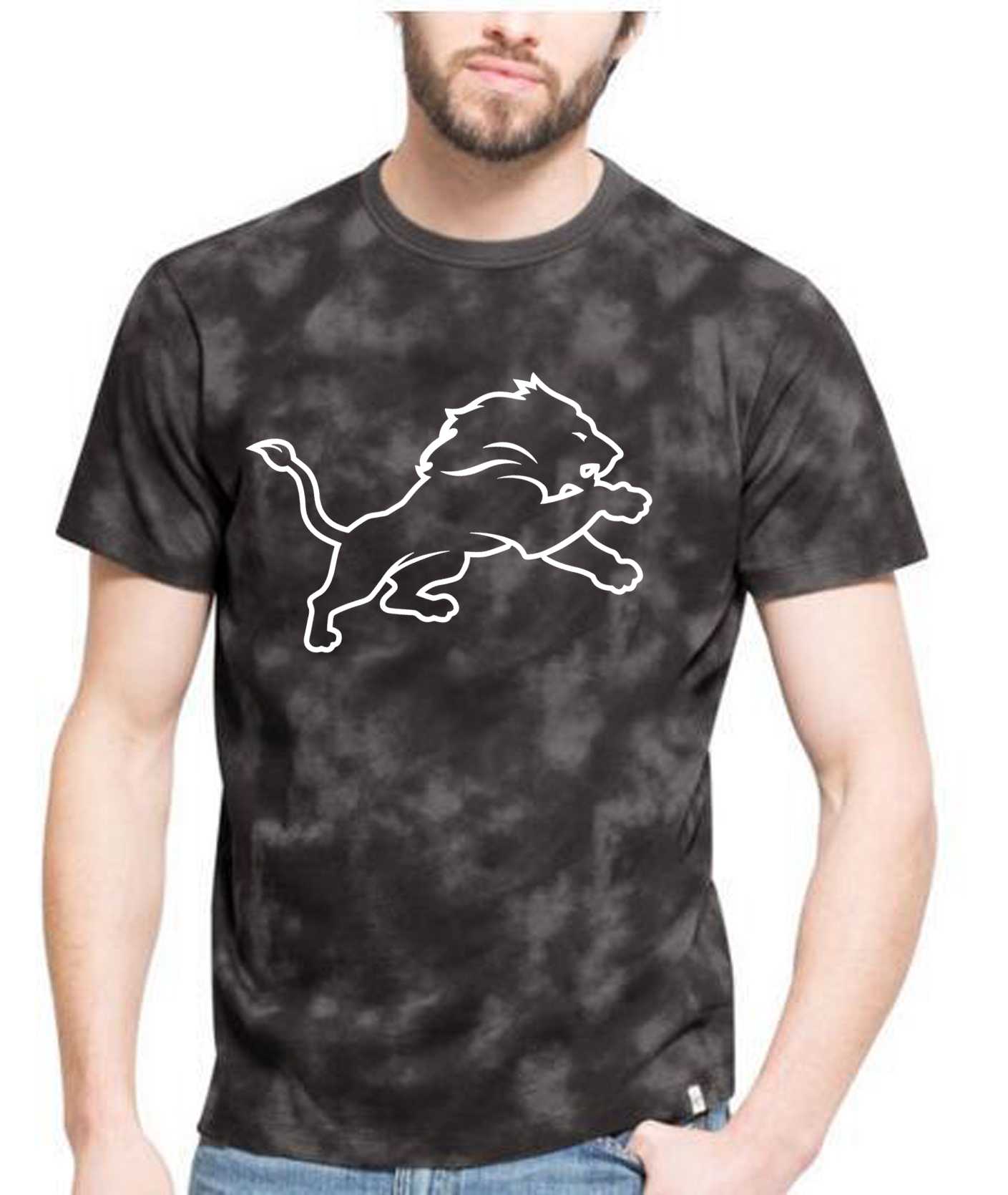 Men's Detroit Lions Team Logo Black Camo Men's T Shirt,We sell and wholesale Men's Detroit Lions Team Logo Black Camo Men's T Shirt on line form chian!